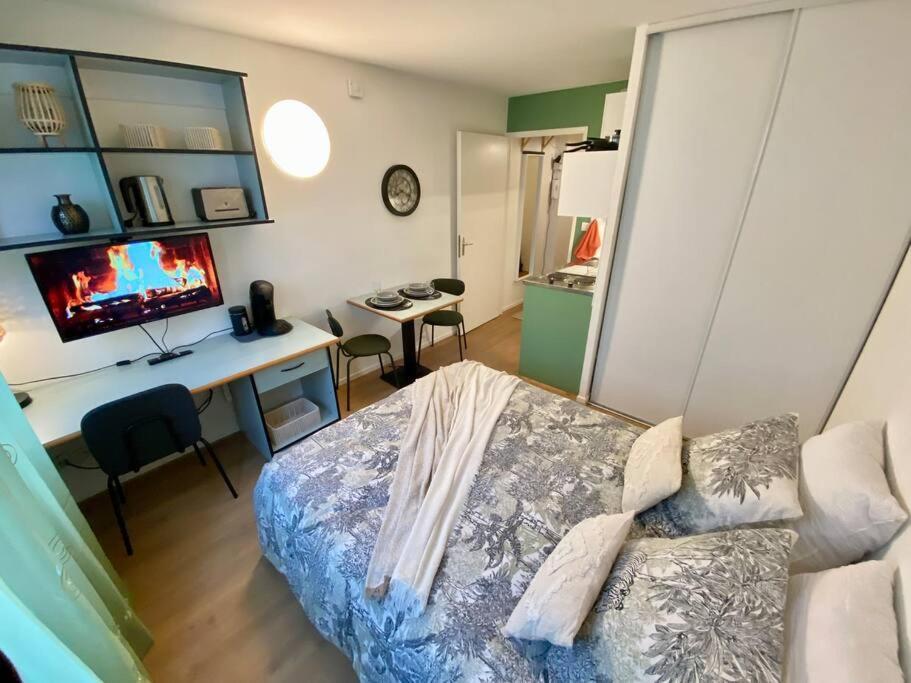 L'Hermes - Wifi - Parking - Netflix Appartement Villeurbanne Buitenkant foto