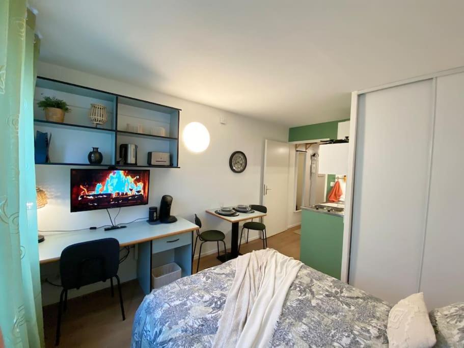 L'Hermes - Wifi - Parking - Netflix Appartement Villeurbanne Buitenkant foto