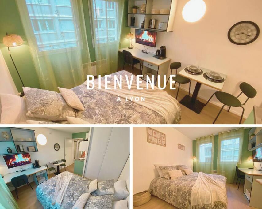 L'Hermes - Wifi - Parking - Netflix Appartement Villeurbanne Buitenkant foto