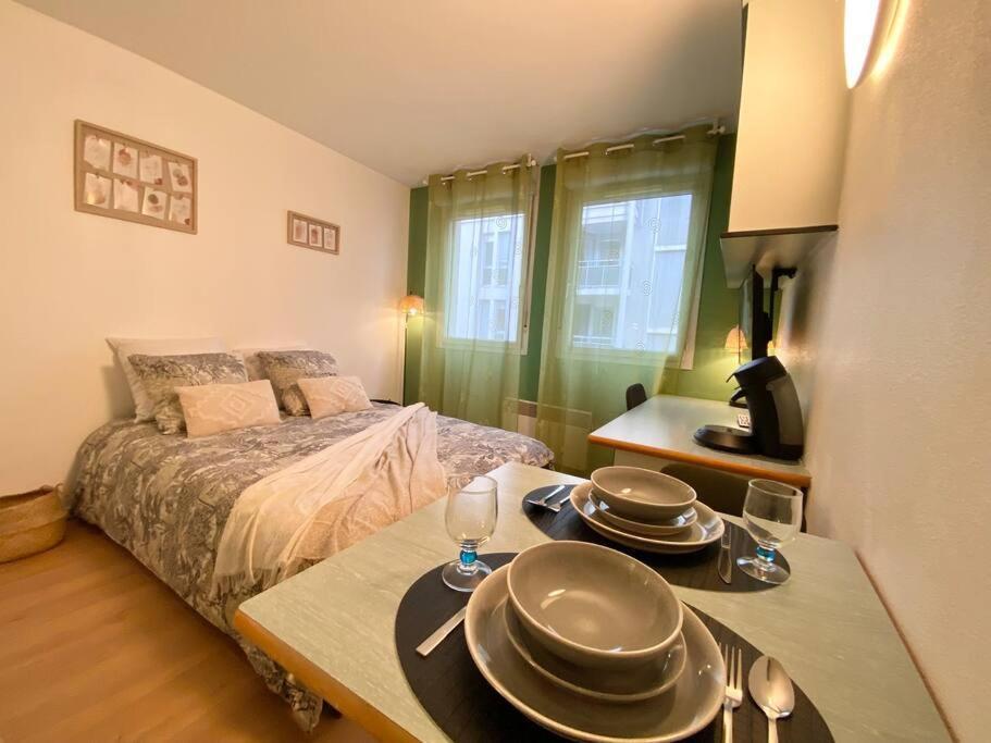 L'Hermes - Wifi - Parking - Netflix Appartement Villeurbanne Buitenkant foto