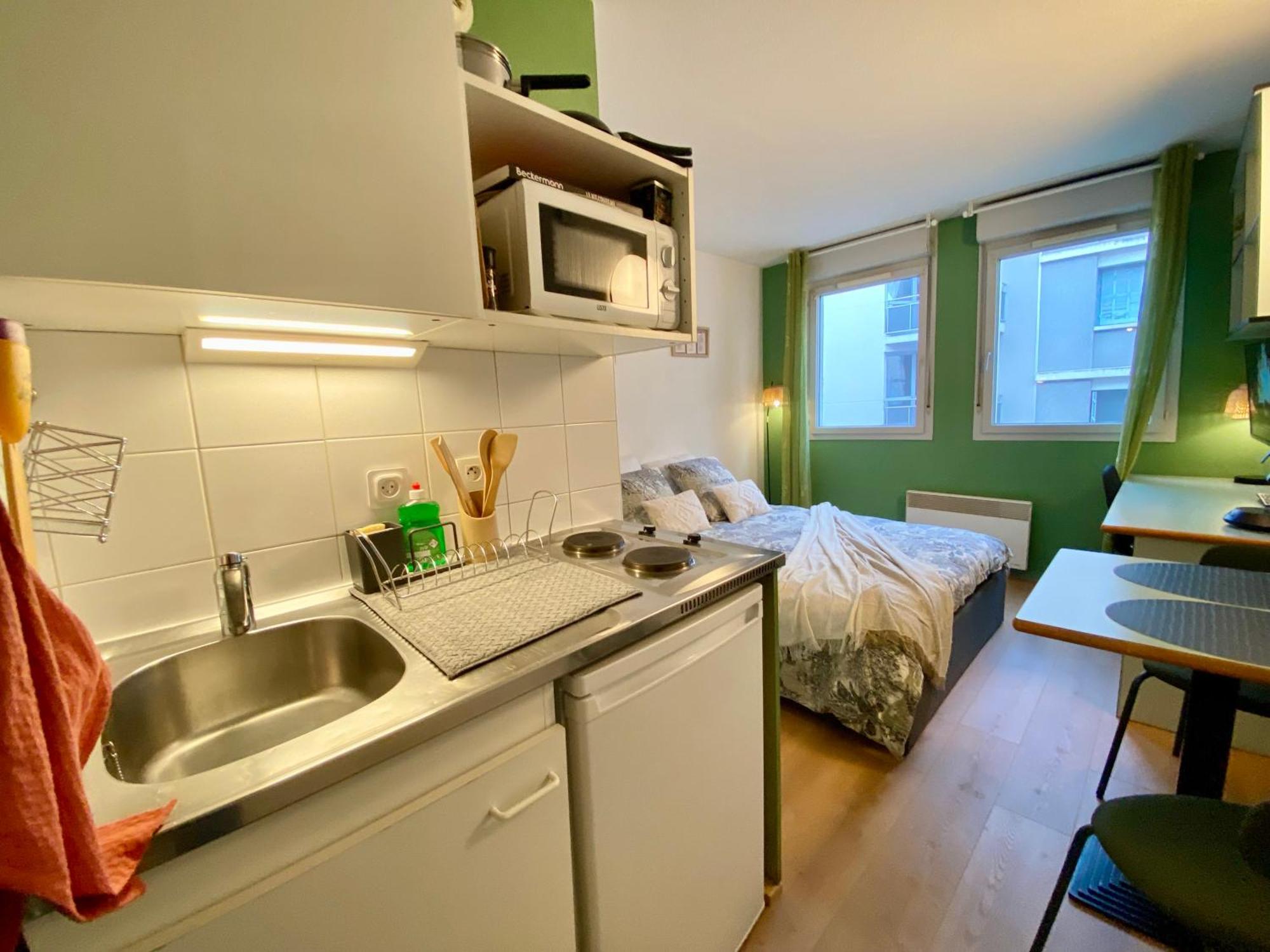 L'Hermes - Wifi - Parking - Netflix Appartement Villeurbanne Buitenkant foto